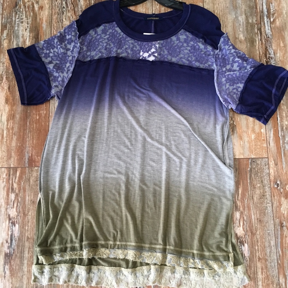 Tri Color Ombré Top